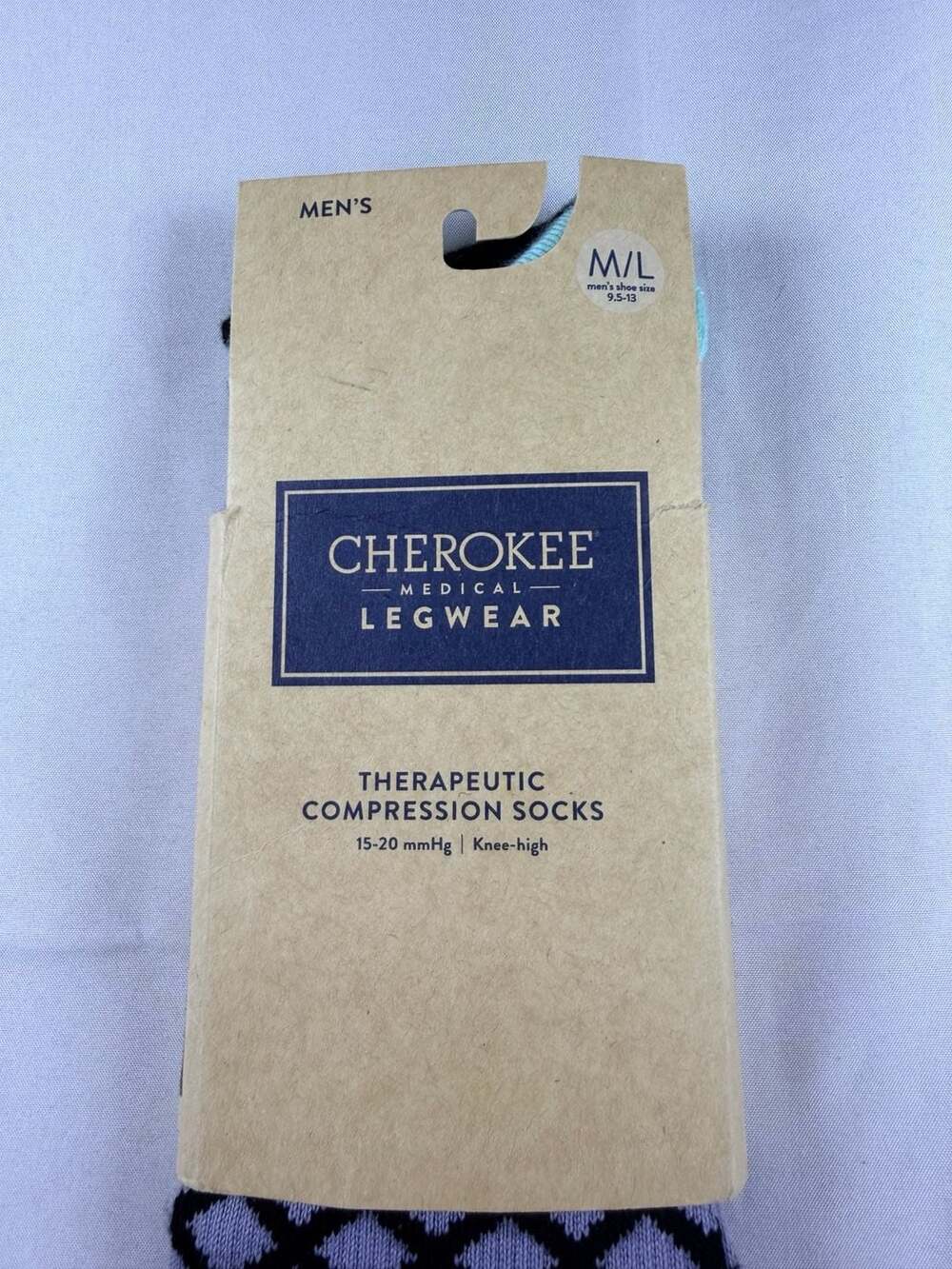 Cherokee Medical Legwear Therapeutic Compression Socks 15-20 mmHg Knee-High